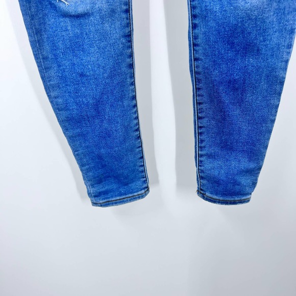 American Eagle Outfitters Distressed High Rise Jegging Denim Jeans Stretch 00 - Picture 6 of 11